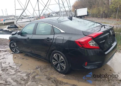 2016 Honda Civic Ex-T из США, поврежденный, VIN 2HGFC1F3XGH648865